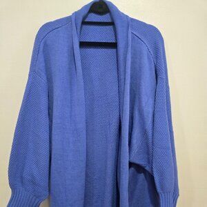 Periwinkle Batwing Cadigan